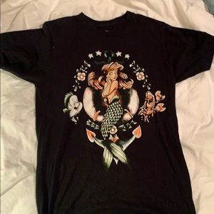 Disney Ariel logo with anchor